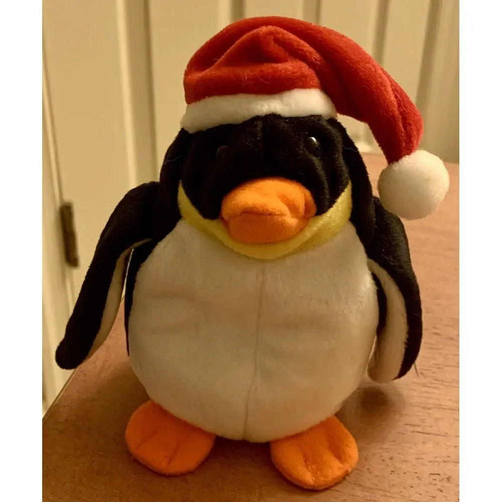 Ty Beanie Baby ZERO‎ the CHRISTMAS PENGUIN. Retired 1998.